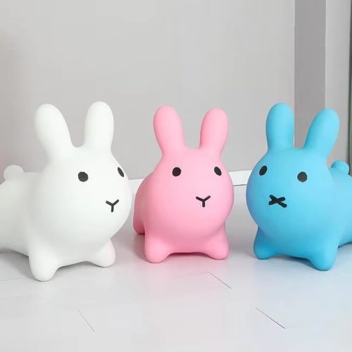 Nadmuchiwany koń jednorożec Bouncy Animal Bunny Hoppers