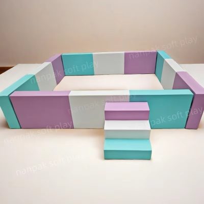 pastel-kids-spelen-8ft14ft-bal-pit.jpg Leuke Pastel Ballenkuil & Verhuurbare Ballenbaden en Zachte Speeltoestellen voor Feesten & Evenementen
