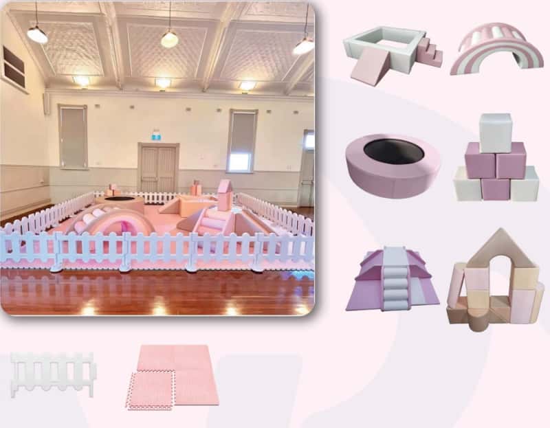 Rainbow Soft Play Package for Sale: Colorful Fun Indoor Playground
